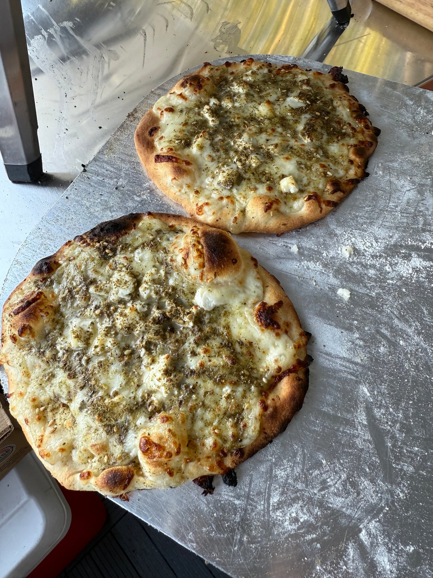 Large Za’atar and Cheese Man’oushe