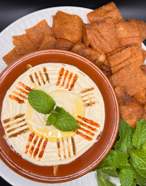 Hummus and Pita Chips