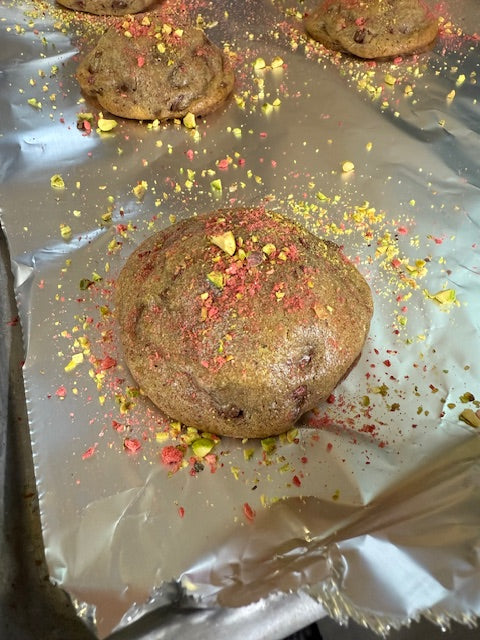 Dubai Chocolate Chip Cookie