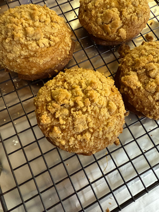 Pumpkin Spice Streusel Cookie